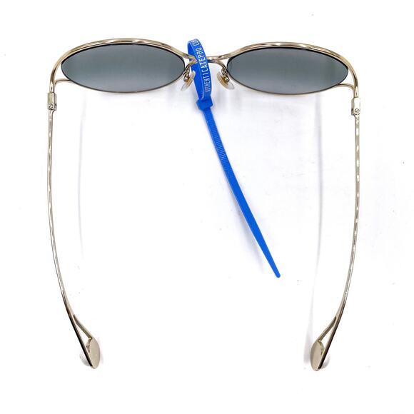 Gucci Round Sunglasses Round Pearl Tip Gold Metal Frame GG0253S - Picture 5 of 15